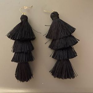 Baublebar Jewelry Tassel Earrings black